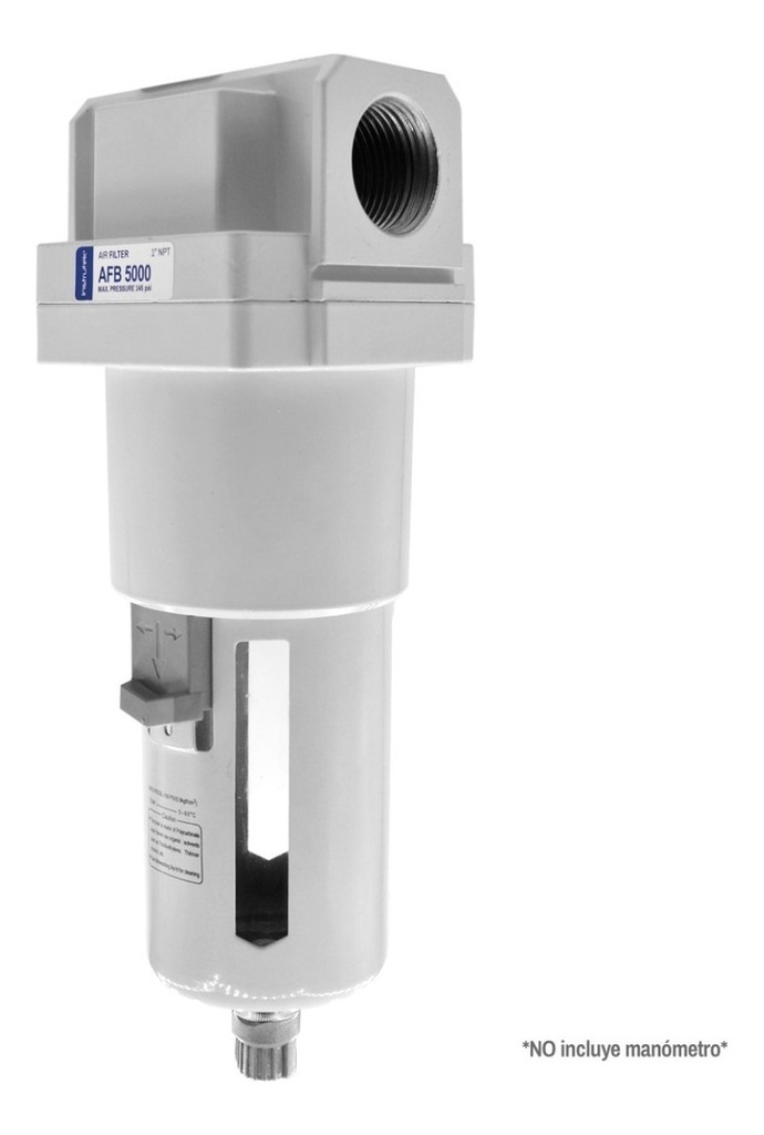 Filtro Separador De Agua 145 Psi, Conex 1 PuLG P/compresores