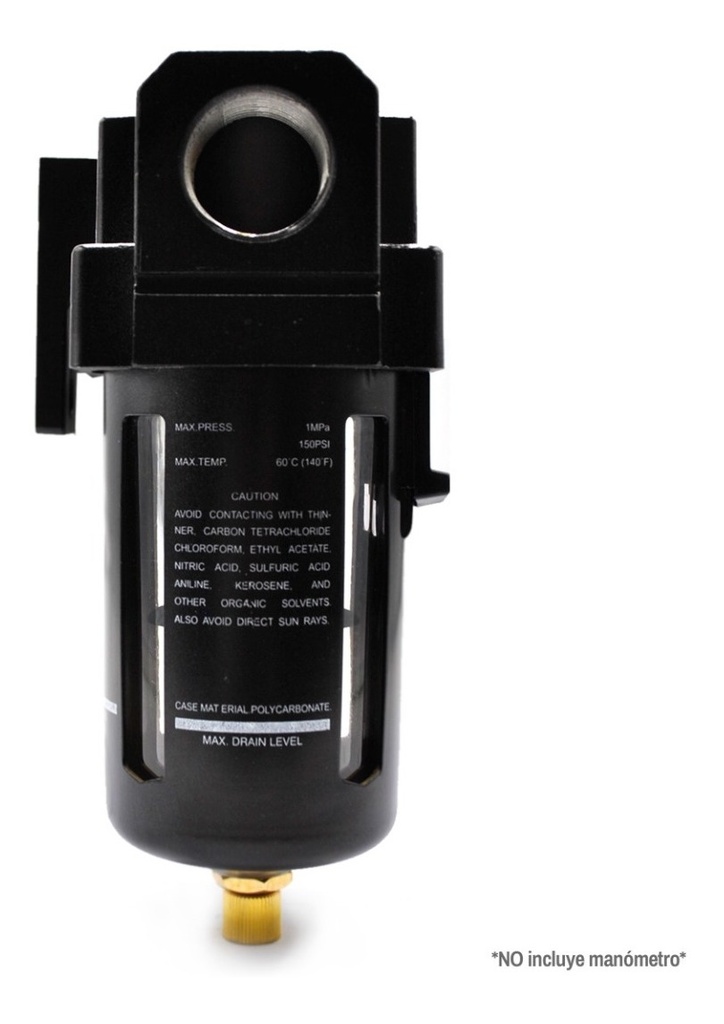 Filtro-regulador-lubricador 3/4 P/ Compresor Sin Manómetro