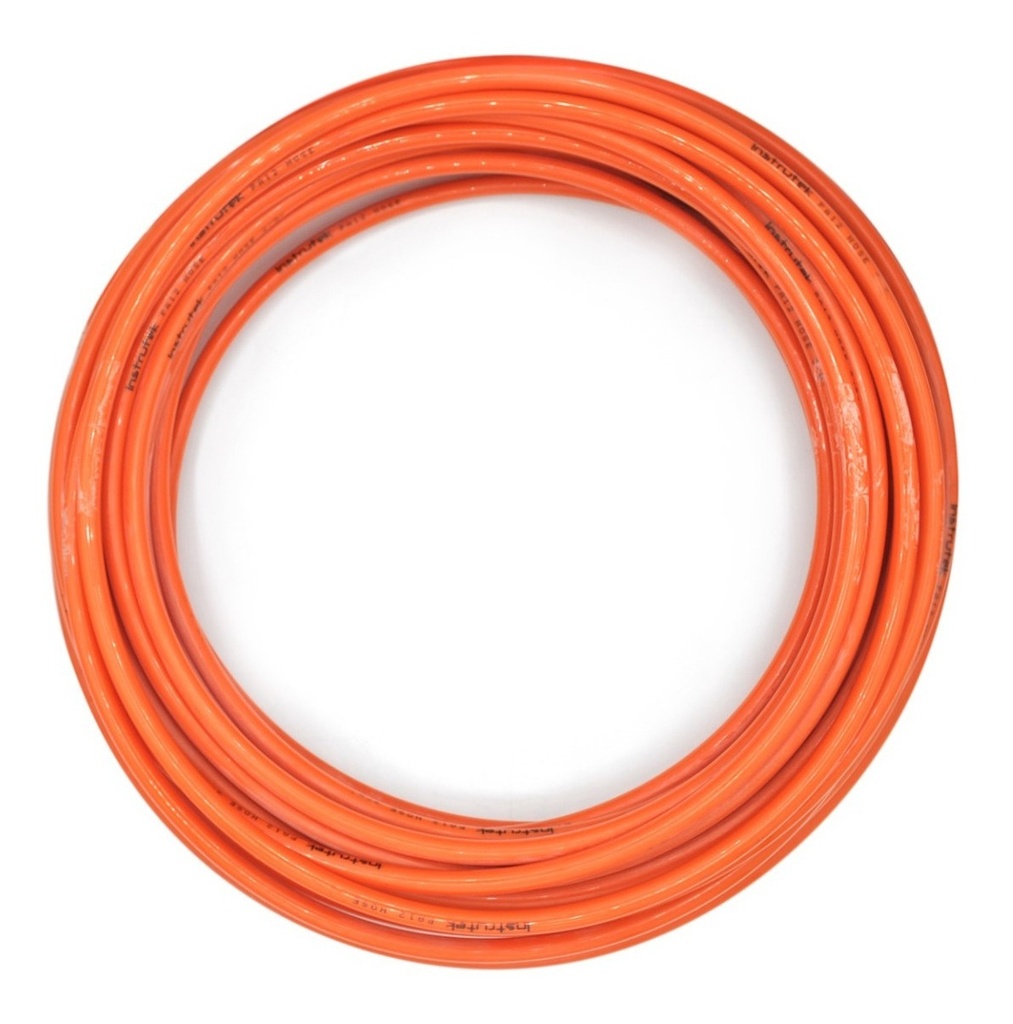 Manguera Para Aire (tubing) De Nylon Naranja 1/2 25 Mts