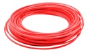 Manguera/tubing Para Aire 4mm,rojo, 25mts