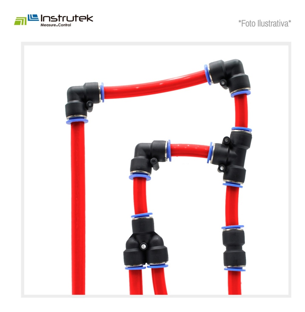 Manguera Para Compresor Aire Rehau Raufilam Roja 6/3 X 50mts