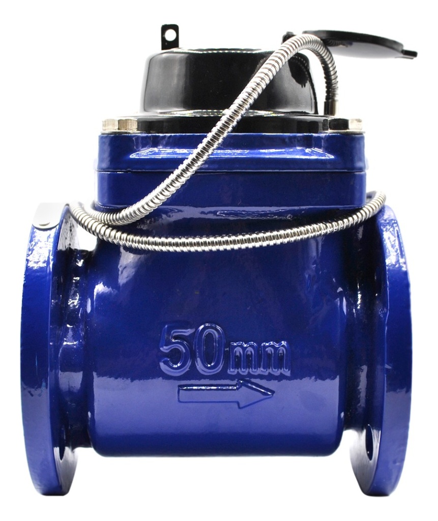 Medidor De Agua, Tipo Turbina Woltman 50mm