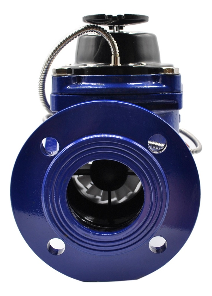 Medidor De Agua Bridado Tipo Turbina Woltman 2.5 PLG (65 Mm)