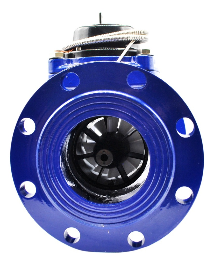 Medidor De Agua Bridado Tipo Turbina Woltman 4 PLG (100 Mm)