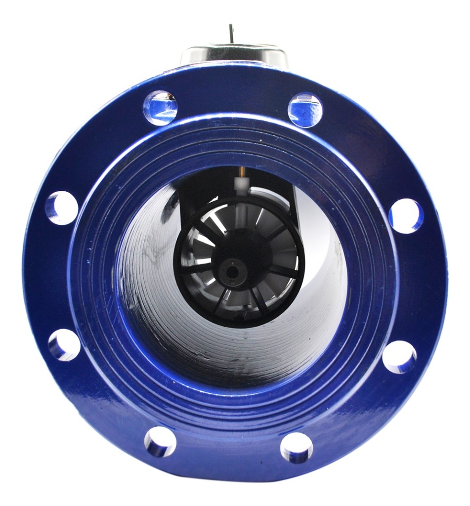 Medidor De Agua Bridado Tipo Turbina Woltman 6 PLG (150 Mm)