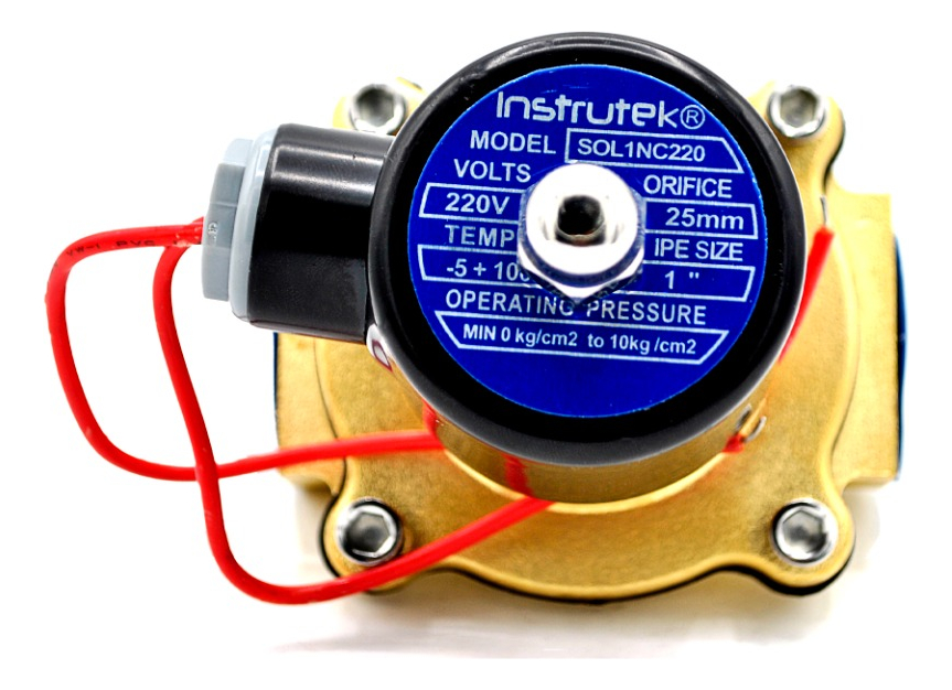 Válvula Solenoide/electroválvula 1 In 220v ( Agua, Aire )