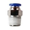 Conector recto, 1/4" NPT x 1/4"