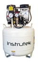 Compresor libre de aceite de 1 HP, tanque vertical de 40 litros.