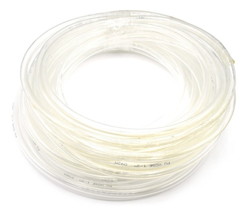 Manguera Aire Tubing De Poliuretano Transparente 1/2 25 Mts