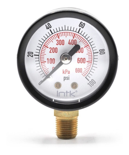Manómetro Para Compresor Carátula 1.5 100 Psi-kpa (aire/gas)