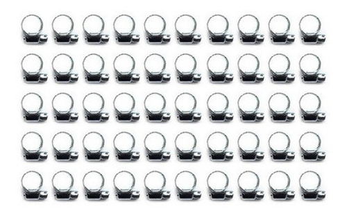 50 Piezas De Abrazadera Sin Fin 1/2 Pulgada