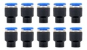 10 Pz Tapón Para Manguera Neumática De 6mm