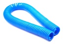 Manguera de poliuretano retráctil en color azul de 6 mm, longitud 10 metros.