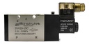 Electroválvula 3/2 vías, puertos de 1/2" NPT 110V