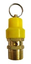 Válvula de seguridad, 1/2" NPT,120 psi