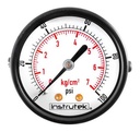 Manómetro 2", estándar, 1/4" NPT, posterior, 100 psi-kg/cm2