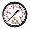 Manómetro 2", estándar, 1/4" NPT, posterior, 30 psi-kg/cm2