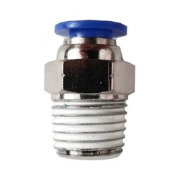 [PC14N14] Conector recto, 1/4" NPT x 1/4"