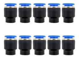 [TAP8MMQTY10] 10 Pz Tapón Para Manguera Neumática De 8mm