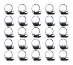 [ASF58QTY25] 25 Piezas De Abrazadera Sin Fin 5/8 Pulgada