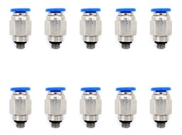 [PCM54MMQTY10] 10 Pz De Conector/racor Rápido Neumático Recto M5 X 4mm