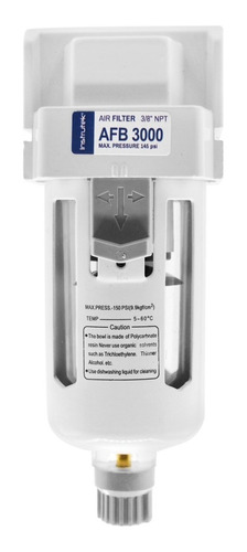 General Pump Clear View Pressure Washer Inlet Filter 1/2 NPT x 3/4 GH 100649 e