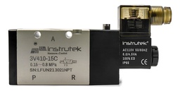 [3V41015C] Electroválvula 3/2 vías, puertos de 1/2" NPT 110V