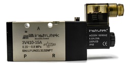[3V41015A] Electroválvula 3/2 vías, puertos de 1/2" NPT 220V